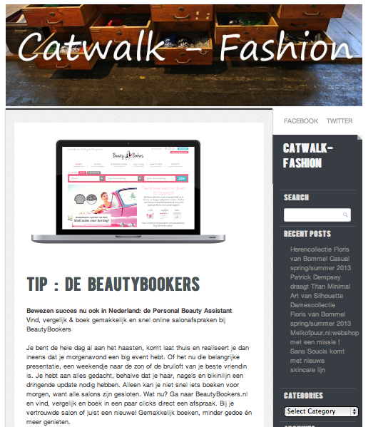 Catwalk Fashion tipt: De BeautyBookers